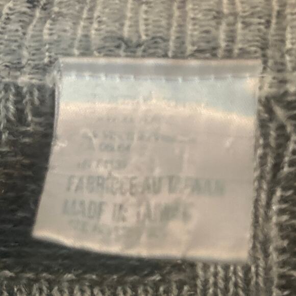 GUC Bugatchi Men's Green/Cream Button Front Cardigan Sweater Size Medium - Picture 3 of 6